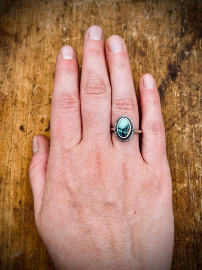 Natural Variscite Ring Size 6.5