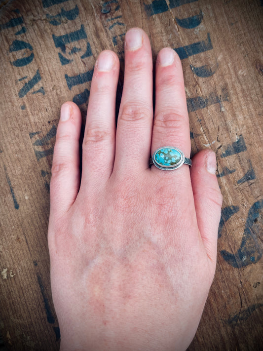Campitos Turquoise Ring Size 7.25