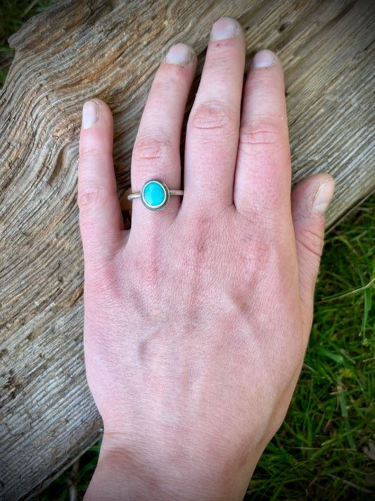 Campitos Turquoise Ring Size 6.25