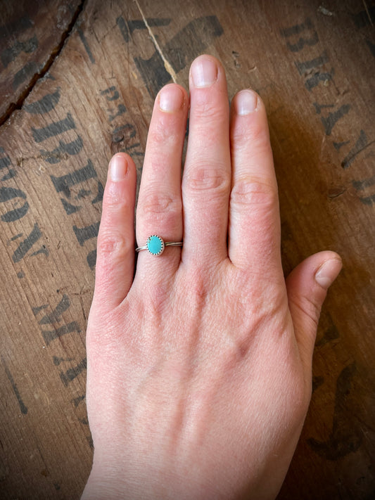 Turquoise Ring Size 4.5