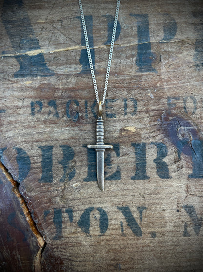 The Bronze Age: Dagger Pendant Necklace